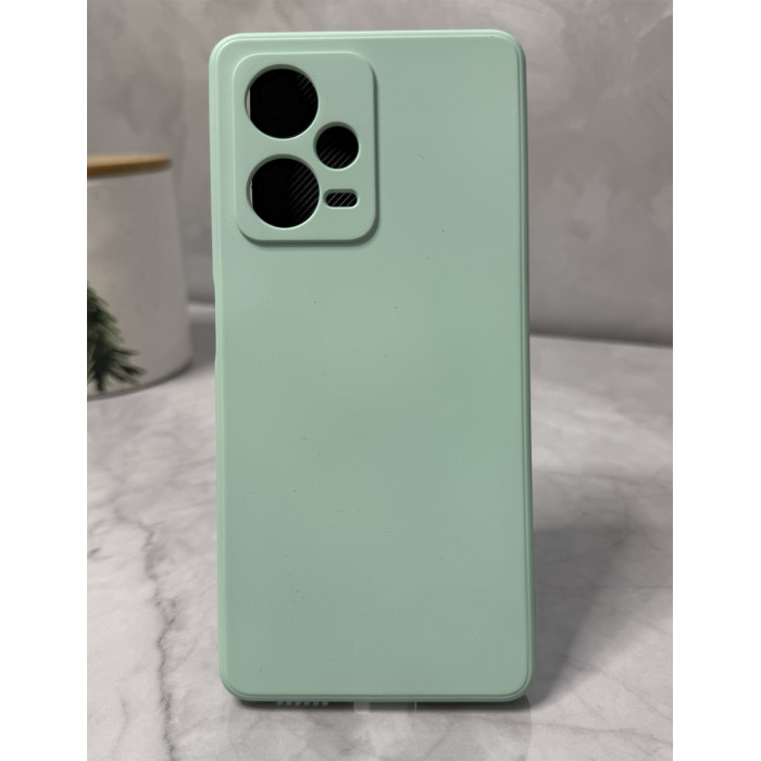 Силіконовий чохол Soft Touch для Xiaomi Redmi Note 12 Pro+ 5G М'ятний