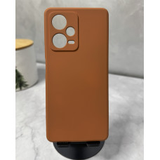 Силіконовий чохол Soft Touch для Xiaomi Redmi Note 12 Pro+ 5G Коричневий