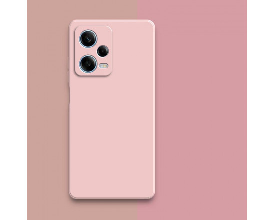 Силиконовый чехол Soft Touch для Xiaomi Redmi Note 12 5G Розовый