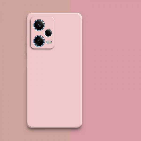 Силіконовий чохол Soft Touch для Xiaomi Poco X5 5G Рожевий