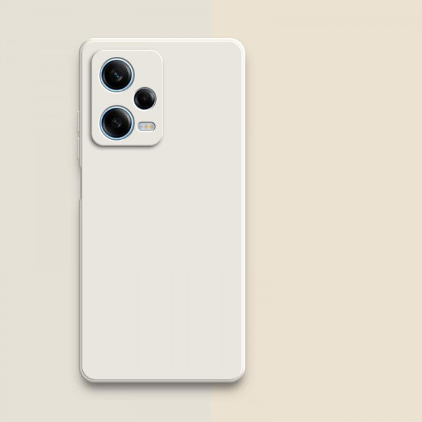 Силіконовий чохол Soft Touch для Xiaomi Redmi Note 12 5G Молочний