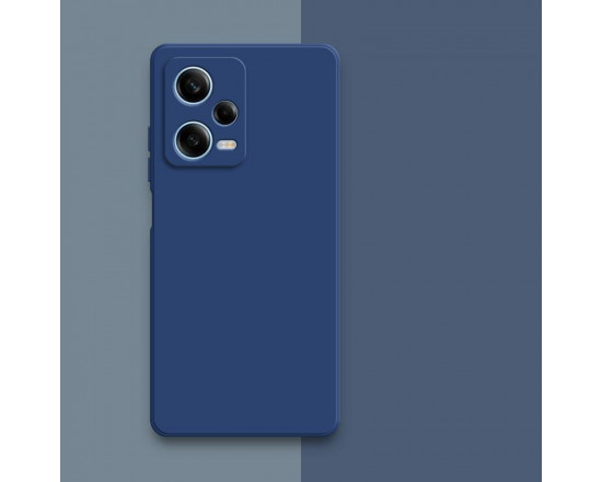 Силіконовий чохол Soft Touch для Xiaomi Redmi Note 12 5G Темно-синій