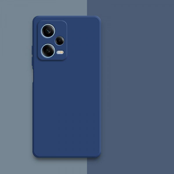 Силіконовий чохол Soft Touch для Xiaomi Poco X5 5G Темно-синій