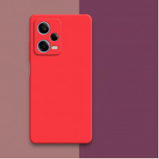 Силиконовый чехол Soft Touch для Xiaomi Redmi Note 12 5G Красный