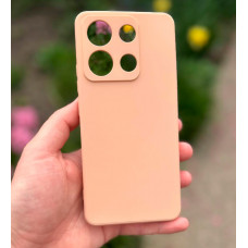 Силиконовый чехол Soft Touch для Xiaomi Redmi Note 13 Pro 5G Персиковый