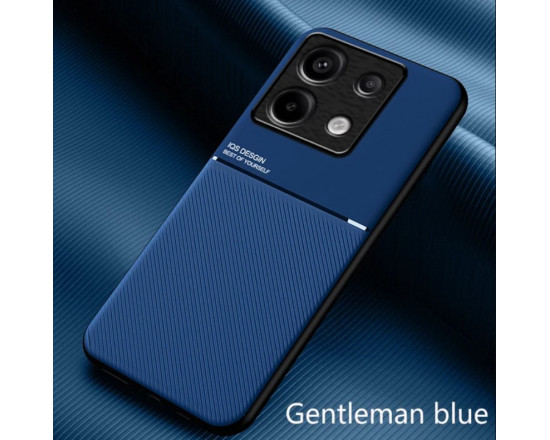 Силиконовый чехол IQS Design для Xiaomi Poco X6 5G Синий