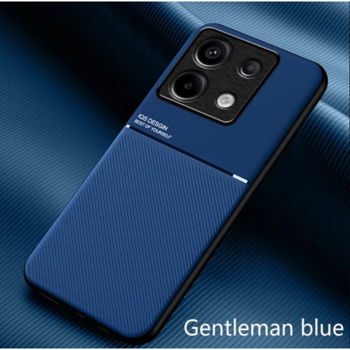 Силіконовий чохол IQS Design для Xiaomi Redmi Note 13 4G Синій