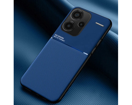 Силіконовий чохол IQS Design для Xiaomi Redmi Note 13 Pro+ 5G Синій