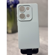 Силиконовый чехол Pro Camera для Xiaomi Redmi Note 14s Голубой
