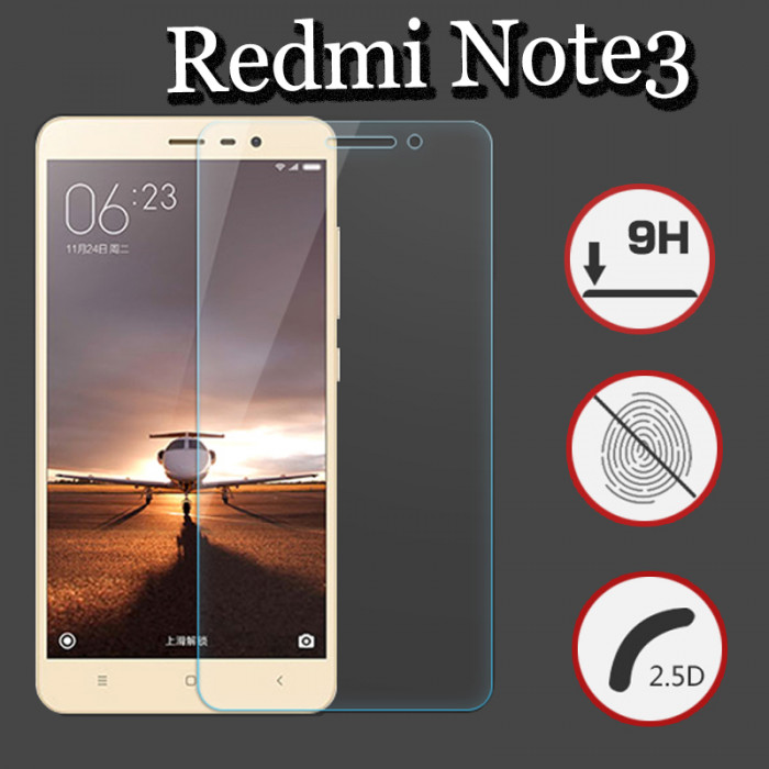 Захисне скло для телефону Xiaomi RedMi Note 3/Pro