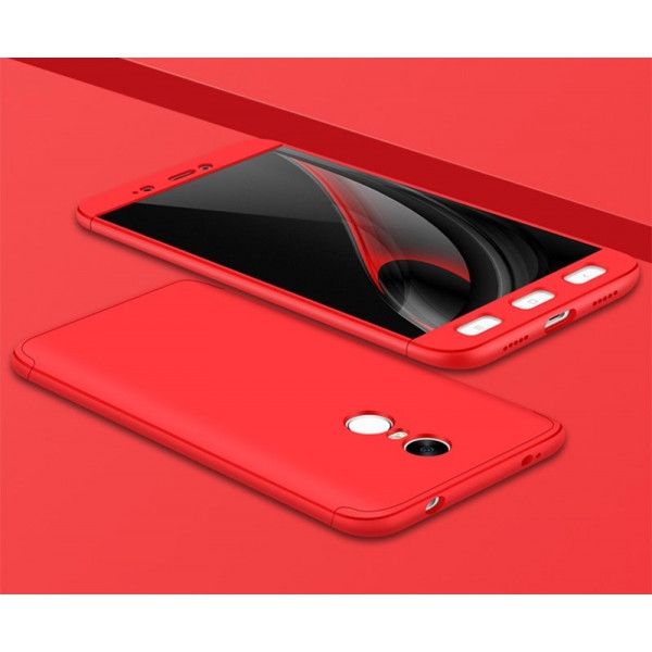 Матовий захисний чохол GKK 360° для Xiaomi Redmi Note 4x