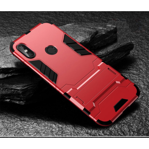 IronMan ультратонкий защитный бампер для Xiaomi Redmi Note 5 Красный