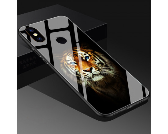 Глянцевий силіконовий бампер для Xiaomi Redmi Note 5/Pro Тигр