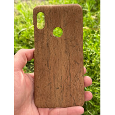 Пластиковый бампер под дерево для Xiaomi Redmi Note 5 Светло-коричневый