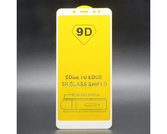 Захисне скло з повним покриттям 9D для телефону Xiaomi Redmi Note 5