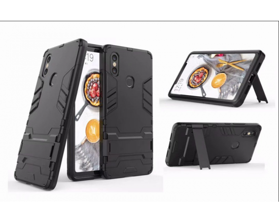 IronMan ультратонкий защитный бампер для Xiaomi Redmi Note 6 Pro Черный