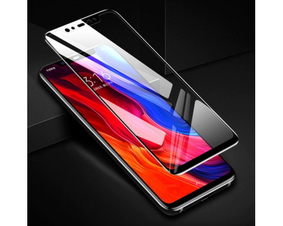 Защитное стекло с полным покрытием 9D для телефона Xiaomi Redmi Note 6 Pro