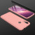 Матовый защитный чехол GKK 360° для Xiaomi Redmi 7 Розовый