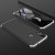 Матовый защитный чехол GKK 360° для Xiaomi Redmi 7 Чёрно-серебристый