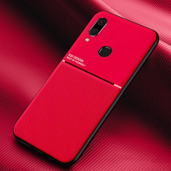 Силиконовый чехол IQS Design для Xiaomi Redmi Note 7 Красный