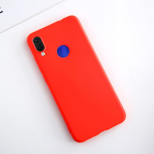 Силиконовый чехол Soft Touch для Xiaomi Redmi 7 Красный