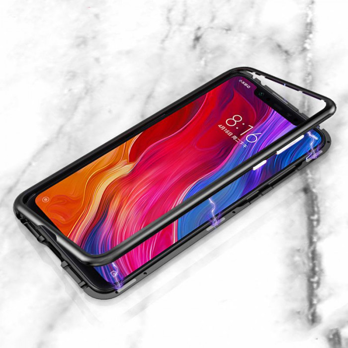 Защитный магнитный чехол для Xiaomi Redmi 7 Чёрный