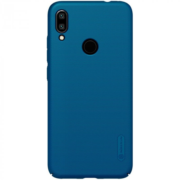 Чехол бампер Nillkin Frosted shield для Xiaomi Redmi Note 7 Синий