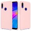 Силиконовый чехол Silky Touch для Xiaomi Redmi Note 7 Розовый Силиконовый чехол Silky Touch для Xiaomi Redmi Note 7 Розовый