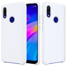 Силіконовий чохол Silky Touch для Xiaomi Redmi Note 7 Білий