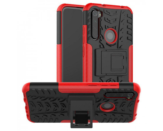 Бронированный бампер для Xiaomi Redmi Note 8T Красный