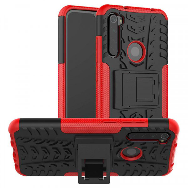 Броньований бампер для Xiaomi Redmi Note 8 Червоний