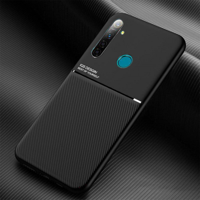 Силиконовый чехол IQS Design для Xiaomi Redmi Note 8 Черный