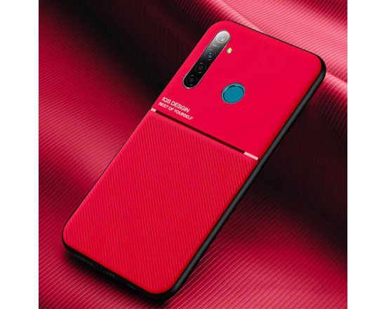 Силіконовий чохол IQS Design для Xiaomi Redmi Note 8T Червоний