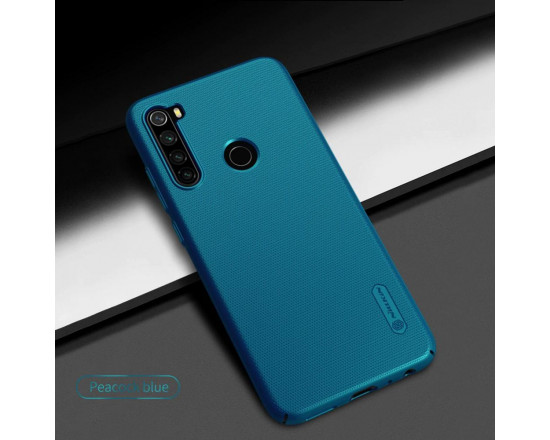 Чехол бампер Nillkin Frosted shield для Xiaomi Redmi Note 8T Синий