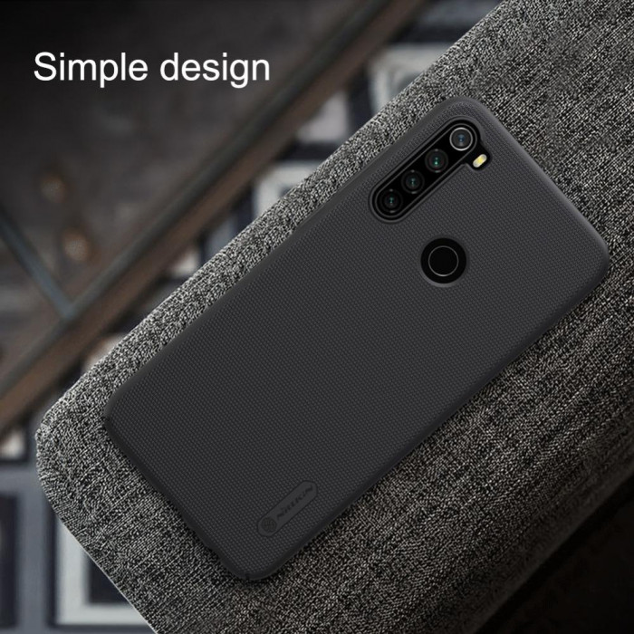 Чохол бампер Nillkin Frosted shield для Xiaomi Redmi Note 8T Чорний