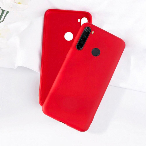 Силіконовий чохол Soft Touch для Xiaomi Redmi Note 8T Червоний