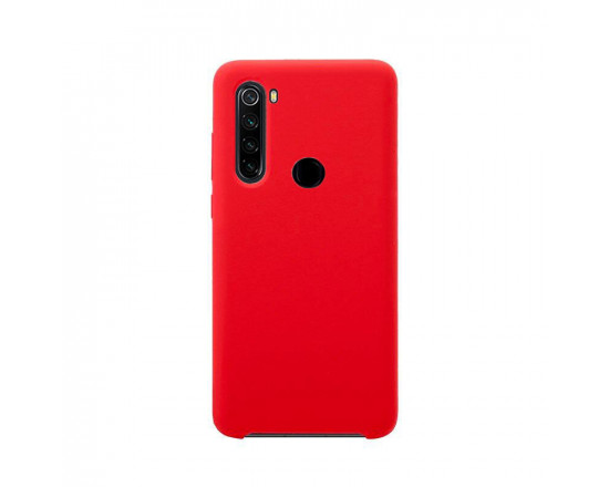 Силиконовый чехол Soft Touch для Xiaomi Redmi Note 8 Красный