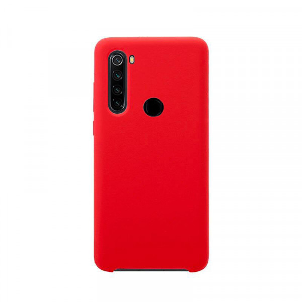 Силиконовый чехол Soft Touch для Xiaomi Redmi Note 8 Красный