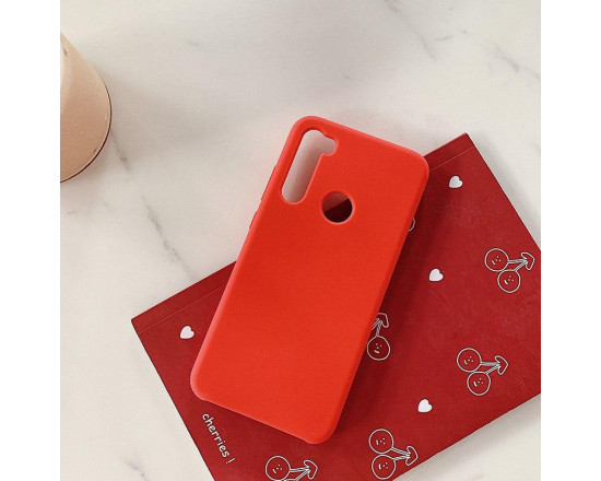 Силіконовий чохол Soft Touch для Xiaomi Redmi Note 8 Червоний
