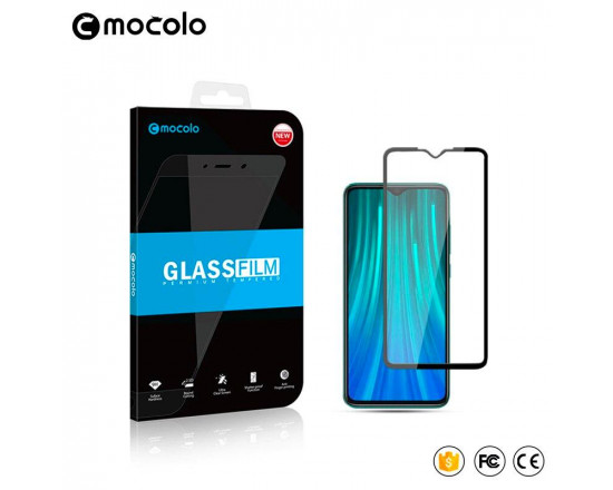Захисне скло Mocolo (Full Glue) для телефону Xiaomi Redmi Note 8