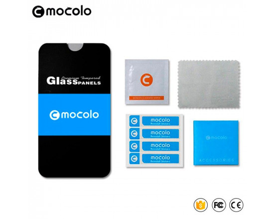 Захисне скло Mocolo (Full Glue) для телефону Xiaomi Redmi 9