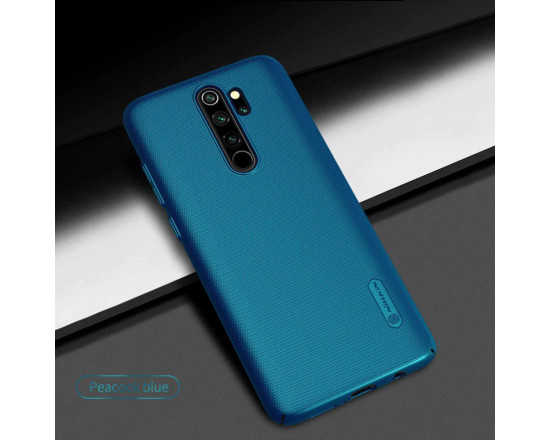 Чохол бампер Nillkin Frosted shield для Xiaomi Redmi Note 8 Pro Синій