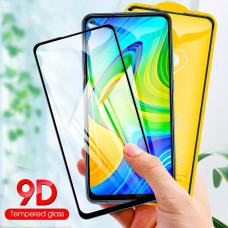 Захисне скло Full Glue 9D з повним покриттям для Xiaomi Redmi Note 9