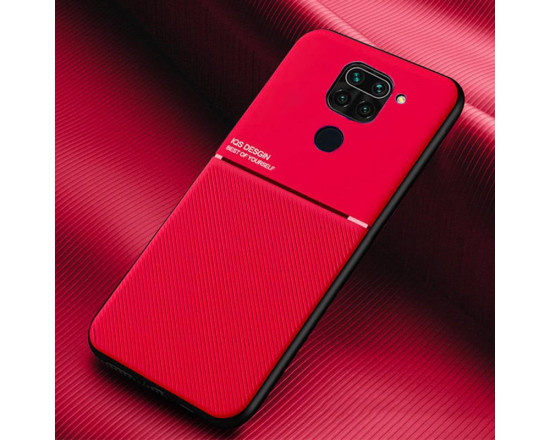 Силіконовий чохол IQS Design для Xiaomi Redmi Note 9 Червоний