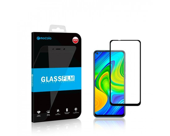 Защитное стекло Mocolo (Full Glue) для телефона Xiaomi Redmi Note 9