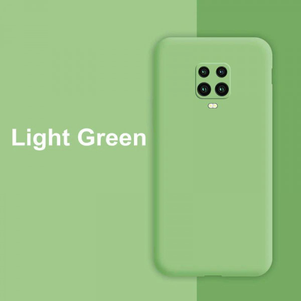 Силиконовый чехол Soft Touch для Xiaomi Redmi Note 9s/Pro Зеленый
