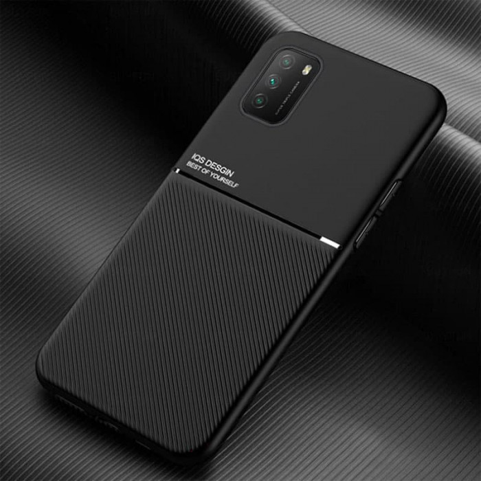 Силіконовий чохол IQS Design для Xiaomi Poco M3 Чорний