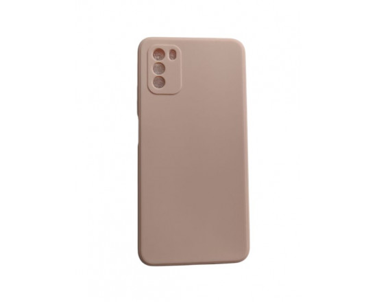 Силиконовый чехол Soft Touch для Xiaomi Poco M3 Розовый