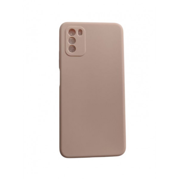 Силиконовый чехол Soft Touch для Xiaomi Poco M3 Розовый