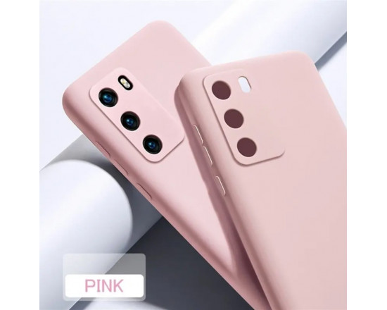 Силиконовый чехол Soft Touch для Xiaomi Poco M3 Розовый